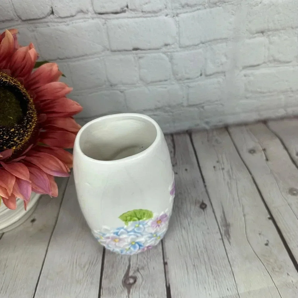 floral and butterfly vase spring cottagecore pastel